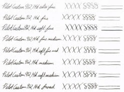 Pilot Custom Heritage 912 Fountain Pen - Black -Office Supplies Sale All Pilot Custom912 14k EF F SF FM SFM M SM B