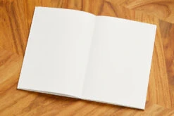 Apica Premium CD A5 Notebook - Black, Blank -Office Supplies Sale Apica Interior Premium CD A5 Blank Detail 2