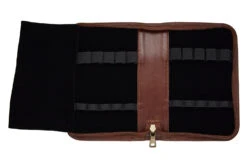 Aston Leather 10 Slot Pen Case - Cognac -Office Supplies Sale AstonLeather 10PenCase Cognac OW 3