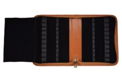 Aston Leather 20 Slot Pen Case - Tan -Office Supplies Sale AstonLeather 20PenCase Tan OW 3