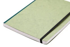 Clairefontaine Basic Clothbound A4 Notebook - Green, Lined -Office Supplies Sale Clairefontaine Basic A5 Green OW 2