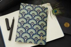 Clairefontaine Neo Deco A5 Notebook - Peacock, Lined -Office Supplies Sale Clairefontaine NeoDeco Notebook Peacock 2