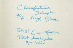 Clairefontaine Triomphe A5 Notebook - Blank Ivory Paper -Office Supplies Sale Clairefontaine Triomphe A5 Notebook Ivory blank 3