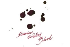 Diamine Writer's Blood - 30ml Bottled Ink -Office Supplies Sale Diamine InkReview WritersBlood 3