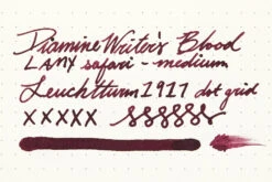 Diamine Writer's Blood - 30ml Bottled Ink -Office Supplies Sale Diamine InkReview WritersBlood 4