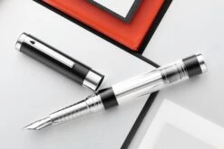 Diplomat Nexus Demo Fountain Pen - Black/Silver
