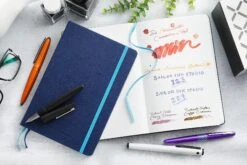 Endless Recorder A5 Notebook - Deep Ocean, Dot Grid 22 Endless Recorder A5 Notebook - Deep Ocean, Dot Grid -Office Supplies Sale EndlessNotebooks RegaliaPaper 3