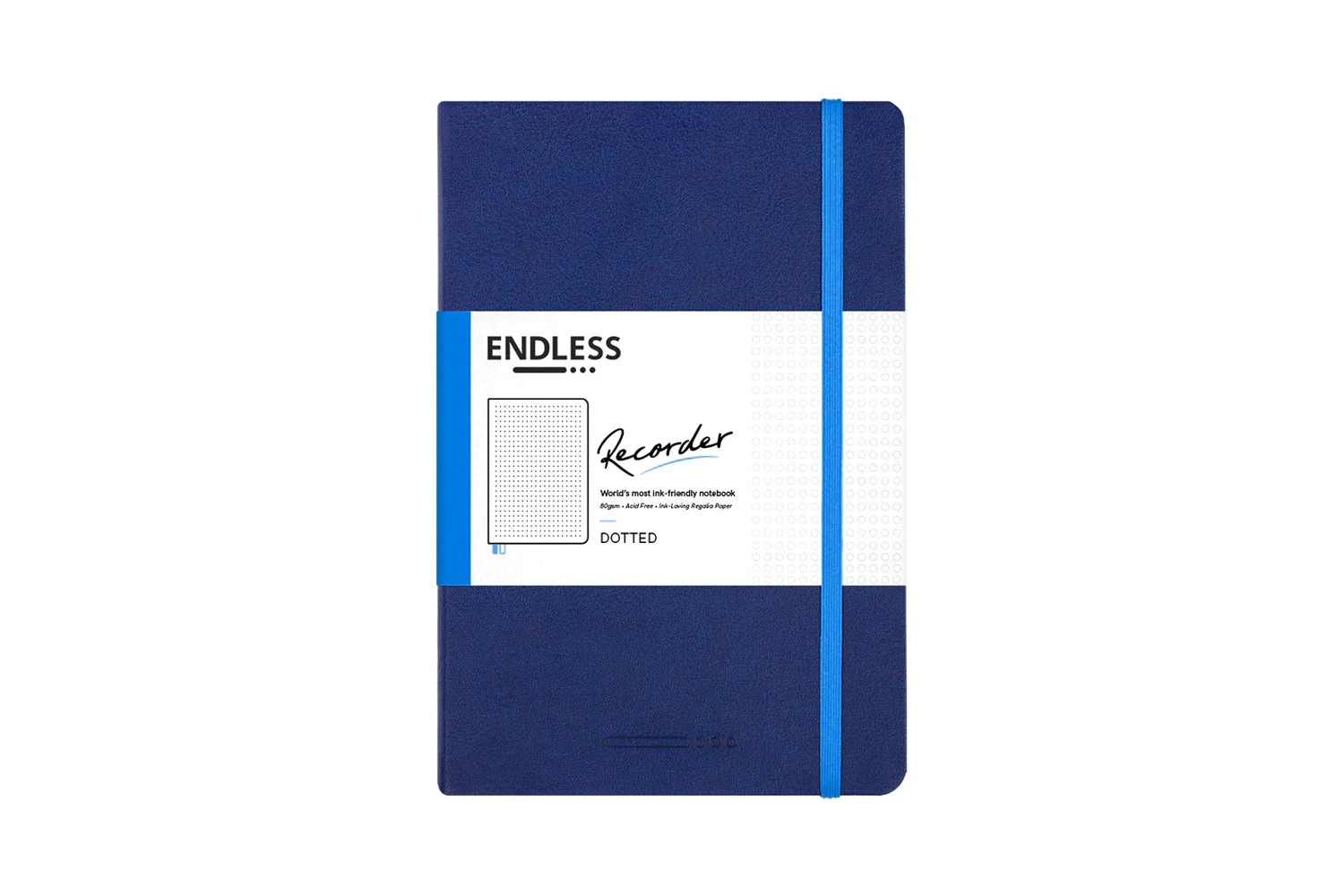 Endless Recorder A5 Notebook - Deep Ocean, Dot Grid 3 Endless Recorder A5 Notebook - Deep Ocean, Dot Grid