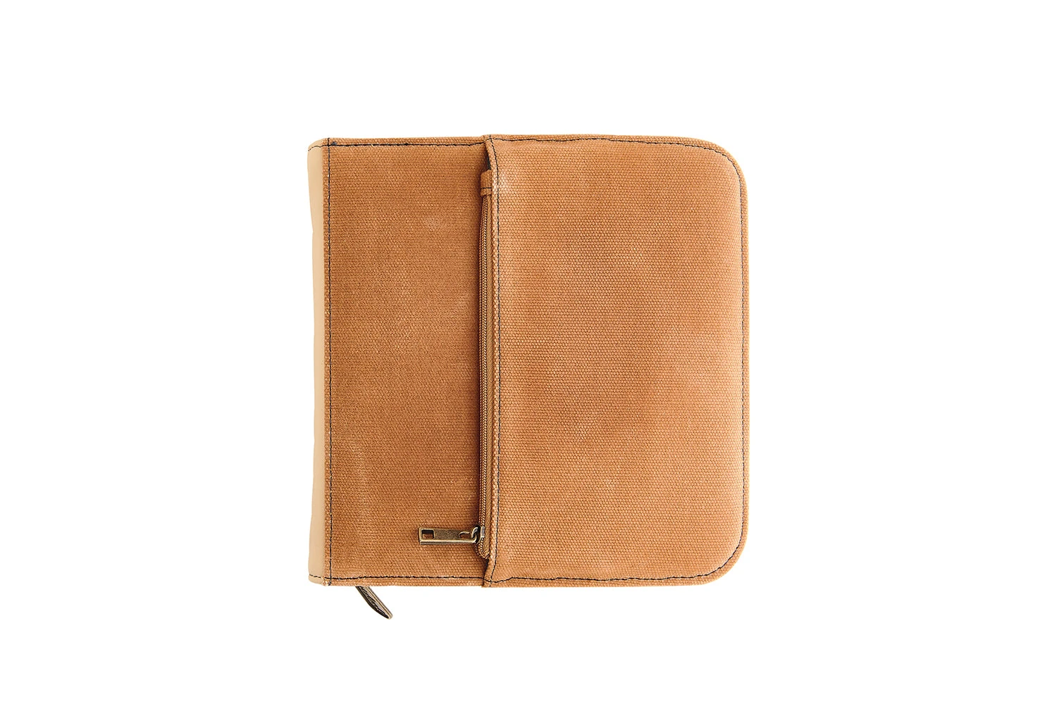 Esterbrook 20 Pen Zipper Canvas Pen Case - Tan 5 Esterbrook 20 Pen Zipper Canvas Pen Case - Tan - Image 3