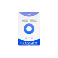 Exacompta White Index Cards (4 X 6) - Blank
