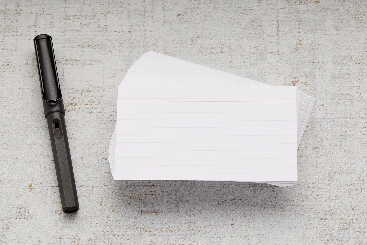 Exacompta White Index Cards (3 X 5) - Lined 4 Exacompta White Index Cards (3 X 5) - Lined - Image 2