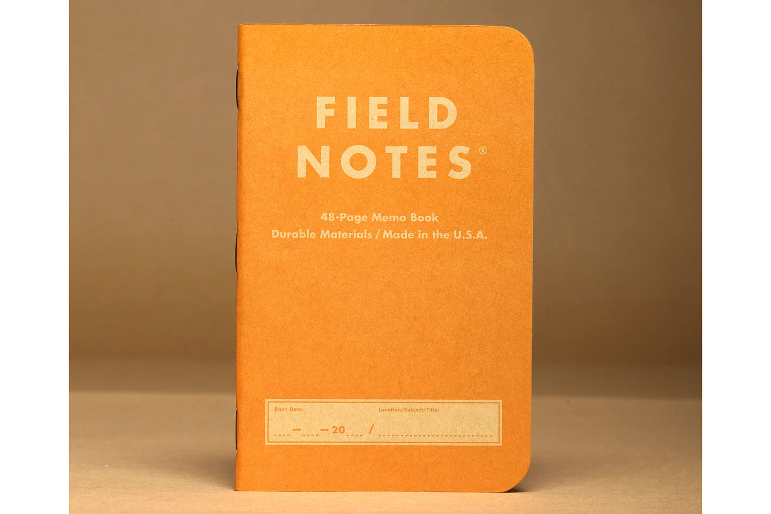 Field Notes Notebooks - Kraft Plus Amber 3 Field Notes Notebooks - Kraft Plus Amber