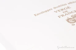 G. Lalo Vergé De France Large Envelopes - White -Office Supplies Sale GLalo VergeDeFrance Large White 4