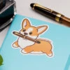 Goulet Sticker - Corgi -Office Supplies Sale GPC Stickers Corgi 1
