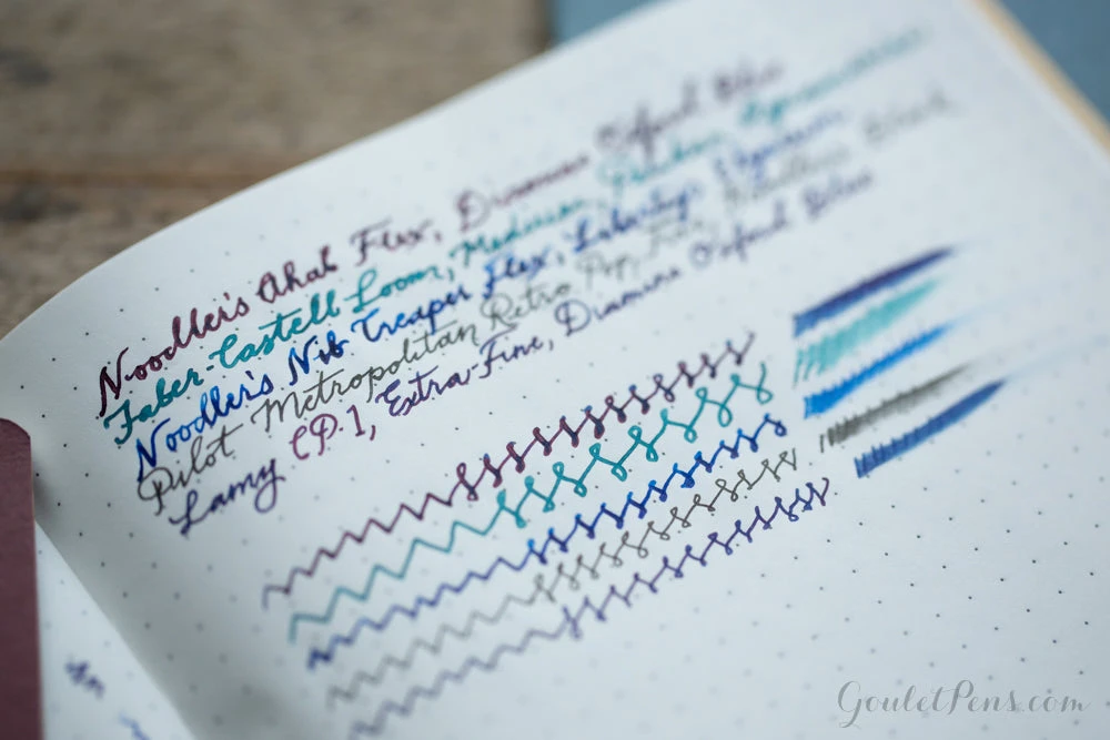 Goulet Notebook W/ 52gsm Tomoe River Paper - A5, Lined 13 Goulet Notebook W/ 52gsm Tomoe River Paper - A5, Lined - Image 11