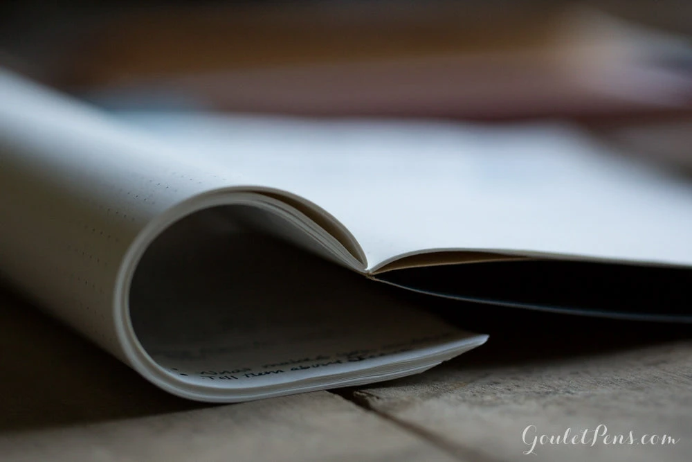 Goulet Notebook W/ 52gsm Tomoe River Paper - A5, Lined 7 Goulet Notebook W/ 52gsm Tomoe River Paper - A5, Lined - Image 5