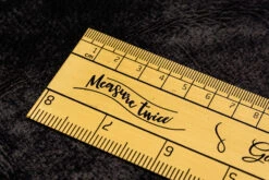 Galen Leather Brass Ruler -Office Supplies Sale GalenLeather BrassRuler stock 2