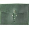 Galen Leather Writer's Medic Bag - Crazy Horse Forest Green