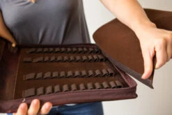 Girologio 48 Pen Case - Oxblood -Office Supplies Sale Girologio 48case Oxblood 4