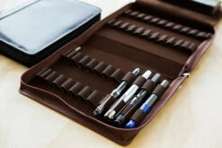 Girologio 24 Pen Case - Oxblood -Office Supplies Sale Girologio Case 24 Brown 8 69329a3d b173 4168 9b04 e979ff4af835