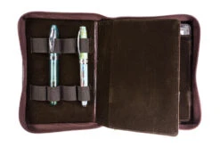 Girologio Grab N Go Pen Case - Oxblood -Office Supplies Sale Girologio GrabNGo Oxblood 3