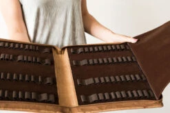 Girologio 48 Pen Case - Saddle -Office Supplies Sale Girologio PenCase 48Slot SaddleBrown 3