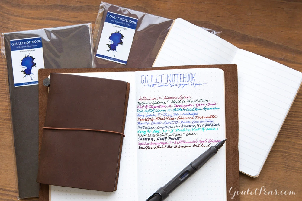 Goulet Notebook W/ 68gsm Tomoe River Paper - Regular TN, Lined 11 Goulet Notebook W/ 68gsm Tomoe River Paper - Regular TN, Lined - Image 9