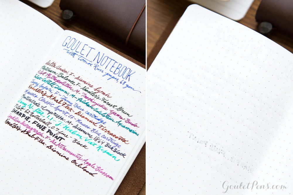 Goulet Notebook W/ 68gsm Tomoe River Paper - Regular TN, Lined 12 Goulet Notebook W/ 68gsm Tomoe River Paper - Regular TN, Lined - Image 10