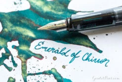 Jacques Herbin 1670 Emerald Of Chivor - 50ml Bottled Ink -Office Supplies Sale InkReview JHerbin EmeraldofChivor 1