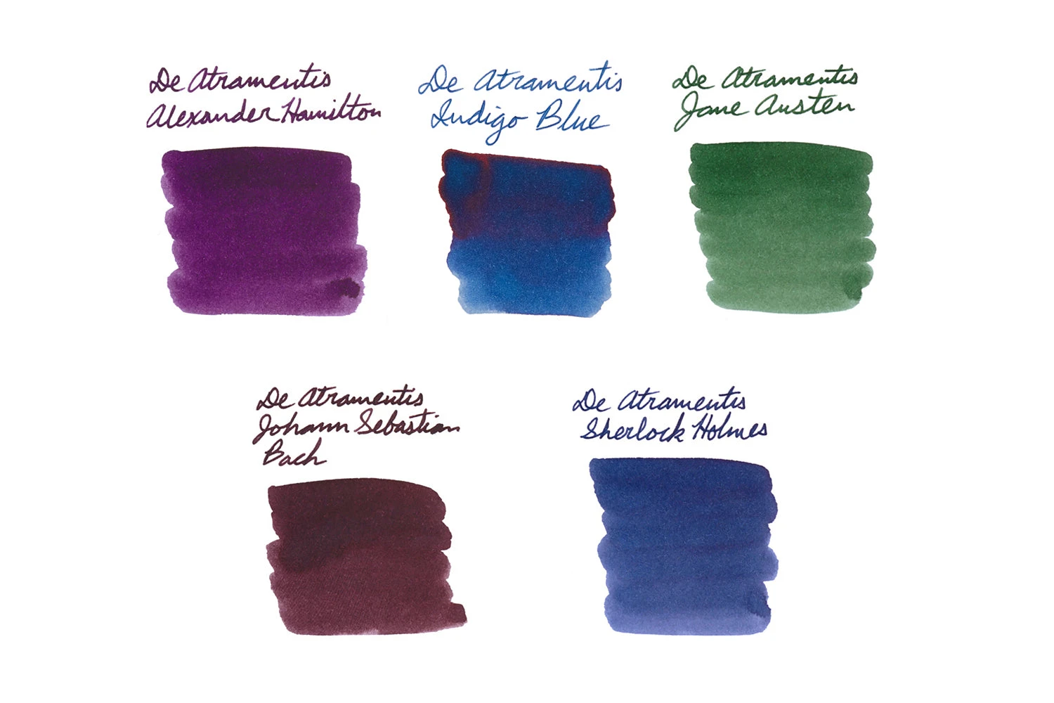 De Atramentis Ink Sample Set 3 De Atramentis Ink Sample Set