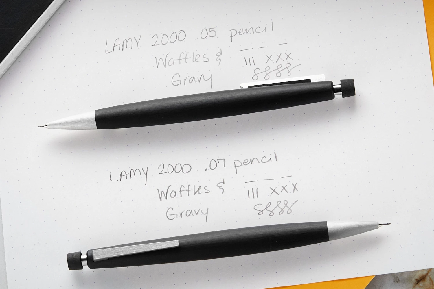 LAMY 2000 Mechanical Pencil - Black 8 LAMY 2000 Mechanical Pencil - Black - Image 6