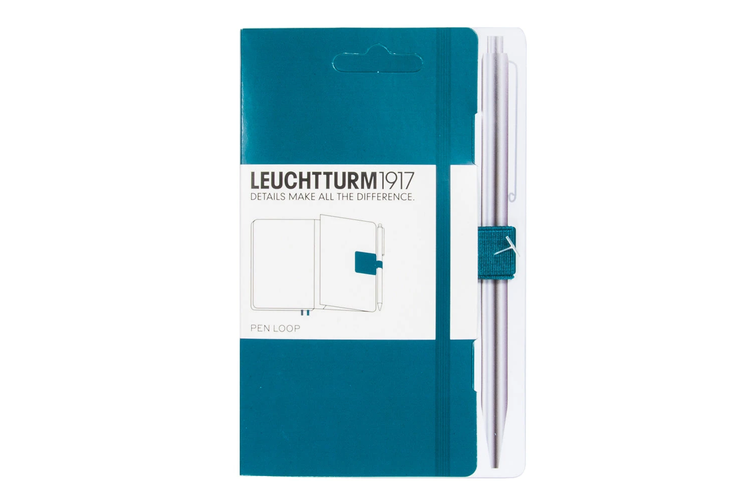 Leuchtturm1917 Pen Loop - Pacific Green 4 Leuchtturm1917 Pen Loop - Pacific Green - Image 2