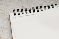 Maruman Mnemosyne N183 A5 Inspiration Notepad - Blank -Office Supplies Sale Maruman Mnemosyne N183 A5InspirationNotepad Blank Detail Perforation 1