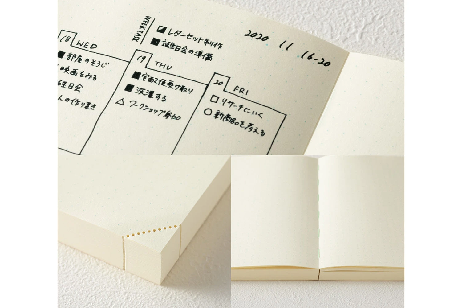 Midori MD Notebook Journal A5 Codex - Dot Grid 9 Midori MD Notebook Journal A5 Codex - Dot Grid - Image 7