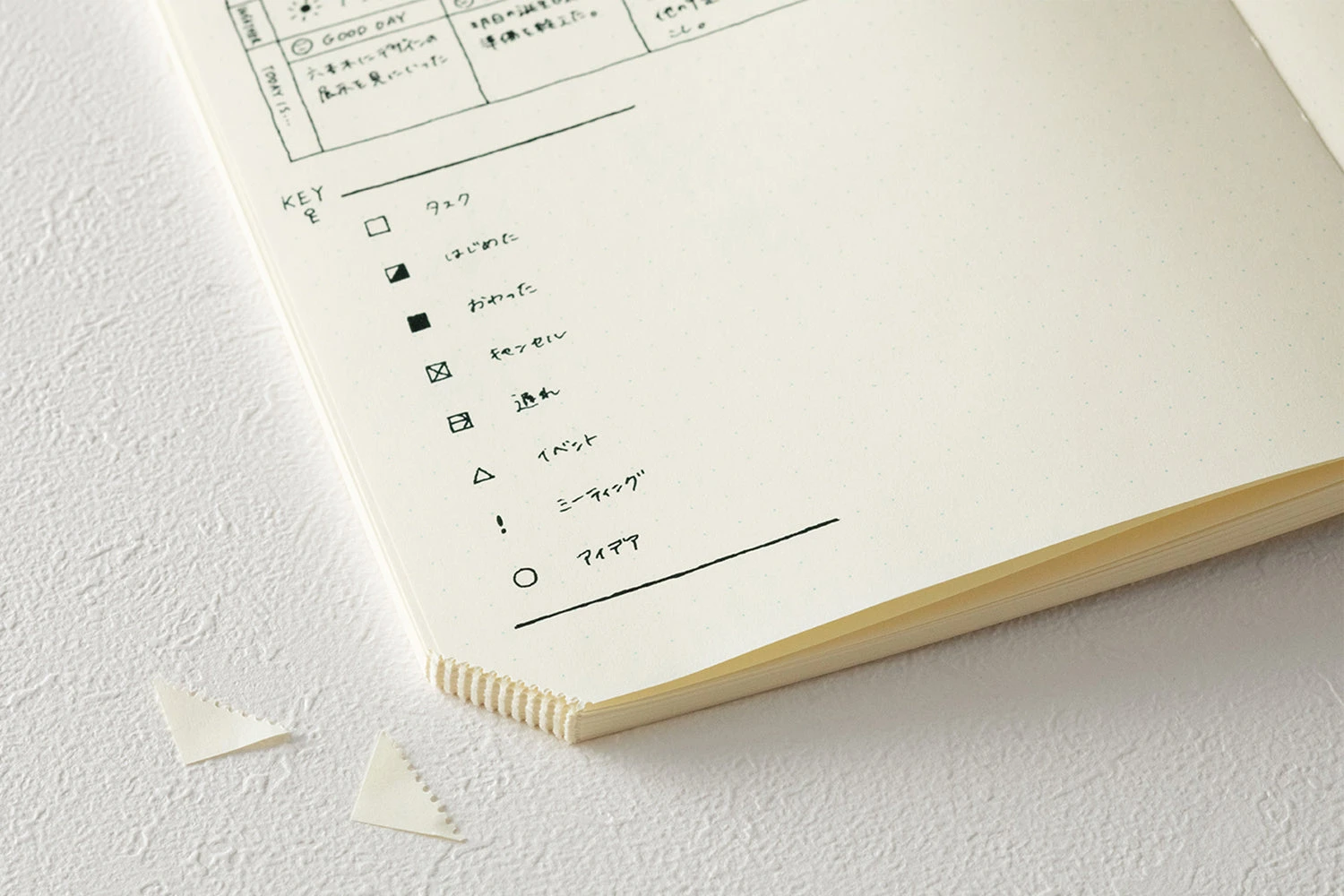 Midori MD Notebook Journal A5 Codex - Dot Grid 8 Midori MD Notebook Journal A5 Codex - Dot Grid - Image 6