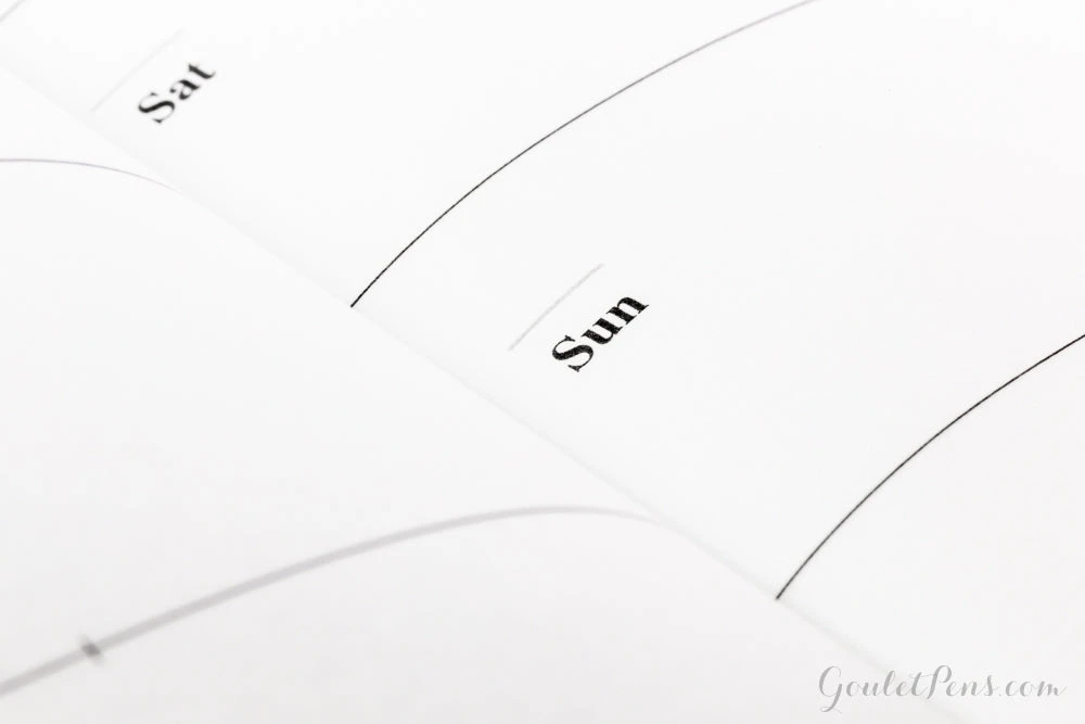 Traveler's Notebook Passport Refill 007 - Weekly Planner 7 Traveler's Notebook Passport Refill 007 - Weekly Planner - Image 5