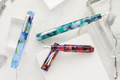 Monteverde MVP Fountain Pen - Blue Squares -Office Supplies Sale Monteverde MVP Group 2