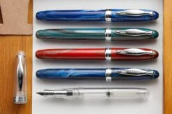 Noodler's Ahab Flex Fountain Pen - Lapis Inferno -Office Supplies Sale Noodler s AhabFlex Group2022 2 03181f4d a8e0 45a6 94f3 8aeef3507954