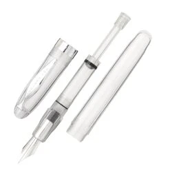 Noodler's Ahab Flex Fountain Pen - Clear -Office Supplies Sale Noodlers Ahab Flex Clear OW 3