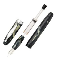 Noodler's Ahab Flex Fountain Pen - Ivory Darkness -Office Supplies Sale Noodlers Ahab Flex IvoryDarkness OW 3