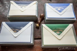 Original Crown Mill Bicolor Note Card Correspondence Set - Cream/Green -Office Supplies Sale OriginalCrownMill BiColor NoteCard Set 1 54d7a4d9 a2b0 48ac a263 da7675da723e