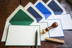 Original Crown Mill Bicolor Note Card Correspondence Set - Cream/Navy -Office Supplies Sale OriginalCrownMill BiColor NoteCard Set 2 793ec910 908e 4741 922d e75b63e5f706