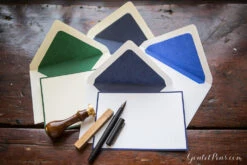 Original Crown Mill Bicolor Note Card Correspondence Set - Cream/Navy -Office Supplies Sale OriginalCrownMill BiColor NoteCard Set 3 dea70452 15df 44c9 bed9 cab0b87dd4c1