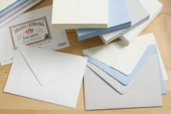 Original Crown Mill Classic Laid Small Envelopes - Cream -Office Supplies Sale OriginalCrownMill ClassicLaidSmallEnvelopes Cream Grey LightBlue White group 1