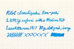 Pilot Iroshizuku Kon-peki - 50ml Bottled Ink -Office Supplies Sale Pilot InkReview Iroshizuku KonPeki Leuchtturm1917 80g 1