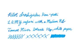 Pilot Iroshizuku Kon-peki - 50ml Bottled Ink -Office Supplies Sale Pilot InkReview Iroshizuku KonPeki TomoeRiver 52g 1