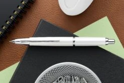Pilot Vanishing Point Decimo Fountain Pen - White -Office Supplies Sale Pilot Vanishing Point Decimo White 3