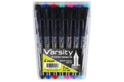 Pilot Varsity Fountain Pen - Assorted 7-Pack, Medium 18 Pilot Varsity Fountain Pen - Assorted 7-Pack, Medium -Office Supplies Sale Pilot Varsity Group stock 2