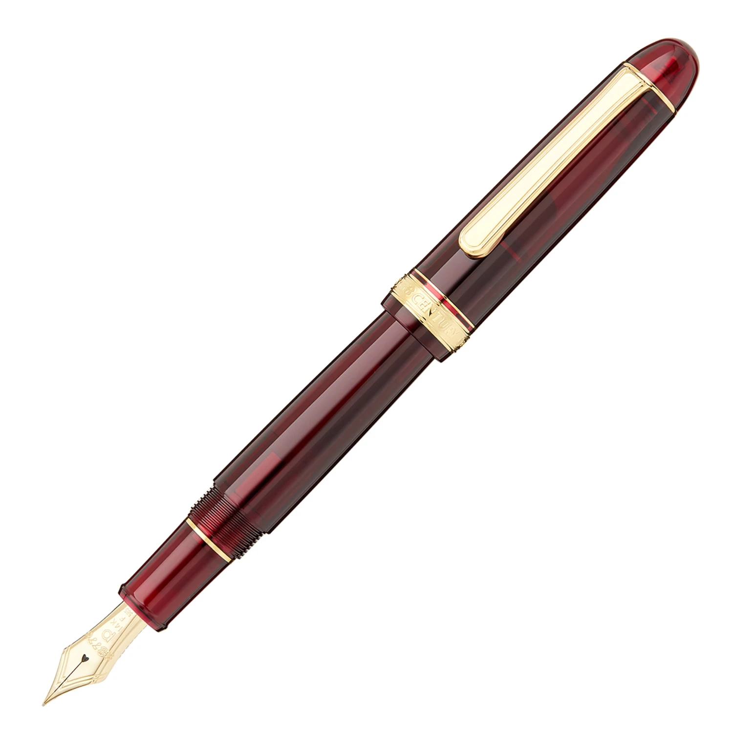 Platinum #3776 Century Fountain Pen - Bourgogne/Gold 3 Platinum #3776 Century Fountain Pen - Bourgogne/Gold