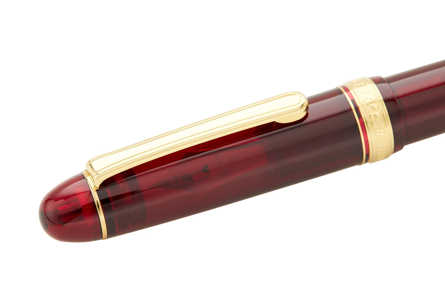 Platinum #3776 Century Fountain Pen - Bourgogne/Gold 7 Platinum #3776 Century Fountain Pen - Bourgogne/Gold - Image 5